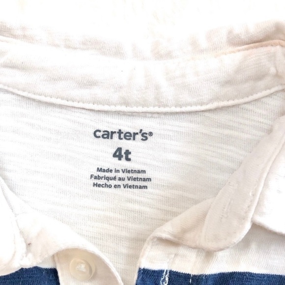 ⭐️ 5 for $25 A Set of 2 Carter’s Toddler Boy’s Cotton Tops Size 4 T - Picture 14 of 16